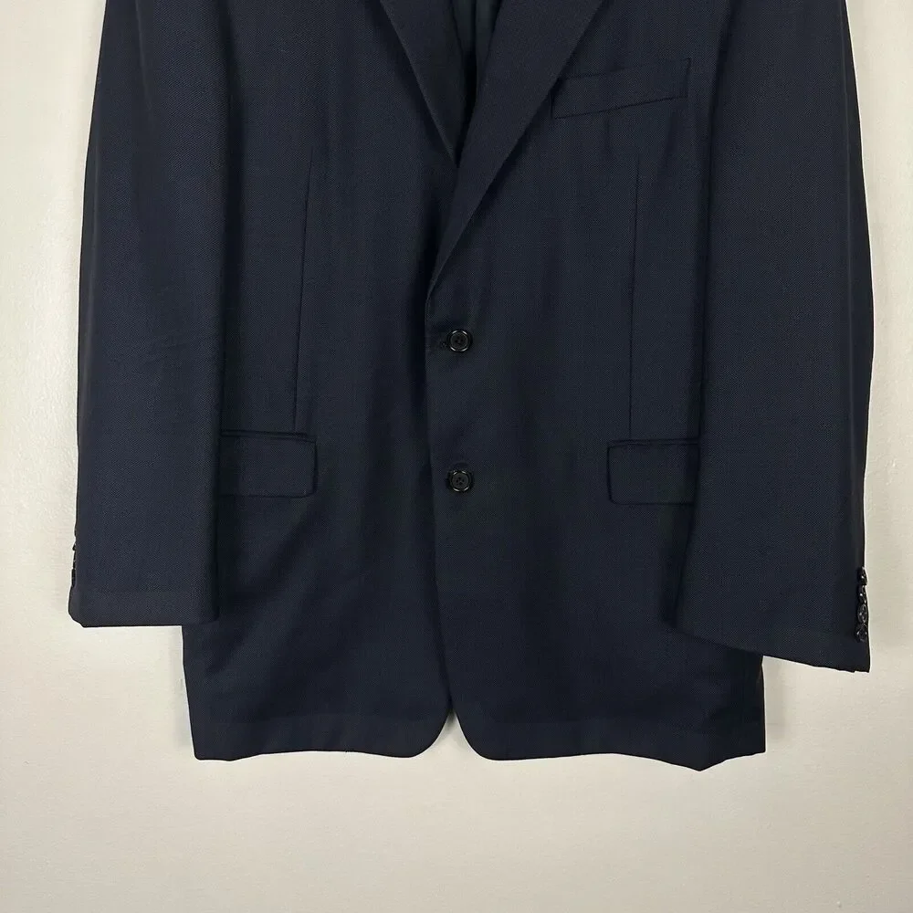 Loro Piana Men's Navy Blue Sport Coat Blazer